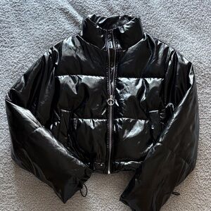 Women's Black Puffer Jacket